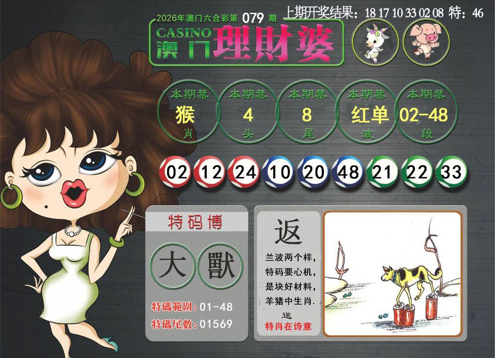 079期澳门理财婆[图]